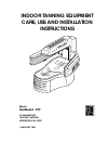 Care, Use And Installation Instructions - (page 1)