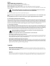 Care, Use And Installation Instructions - (page 17)