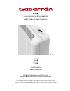 Installation Manual And User's Manual - (page 1)
