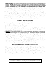Owner's And Operator's Manual - (page 3)