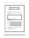 Owner's Manual/warranty Document - (page 55)