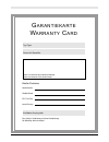 Owner's Manual/warranty Document - (page 13)