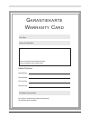 Owner's Manual/warranty Document - (page 55)