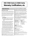 Limited Warranty - (page 1)