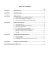 Installation, operation & service manual - (page 2)