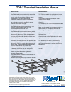 Technical Installation Manual - (page 1)