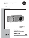 Mounting and operating instructions - (page 1)