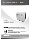 User And Care Manual Manual - (page 1)