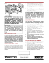 Installation & Operating Instructions Manual - (page 38)