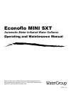 Operating And Maintenance Manual - (page 1)