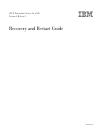 Recovery And Restart Manual - (page 1)