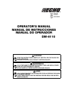 Operator's manual - (page 1)