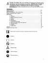 Operating Instructions And Parts List Manual - (page 2)