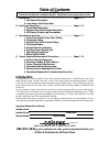Owner Operational Manual - (page 2)