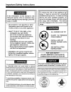 Installation Instructions And Use And Care Manual - (page 2)