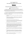 Installation And Service Instructions Manual - (page 3)