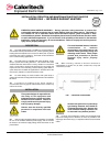 Installation, Operation And Maintenance Instructions - (page 1)