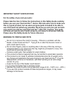 Safety & Warranty Manual - (page 2)