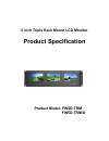Product Specification - (page 1)