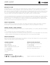 User manual & service manual - (page 3)