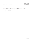 Installation, Service And User Manual - (page 3)