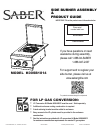 Assembly   & Product Manual - (page 1)