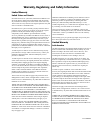 Safety And Warranty Manual - (page 1)