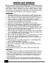 Owner's Manual & Warranty - (page 2)