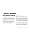Regulatory Information - (page 19)