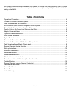 Installation, Operation & Maintenance Manual - (page 3)