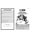 User's Manual & Warranty Information - (page 1)