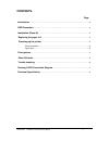Installation & Commissioning Manual - (page 3)
