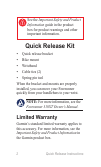 Quick Release Instructions - (page 2)
